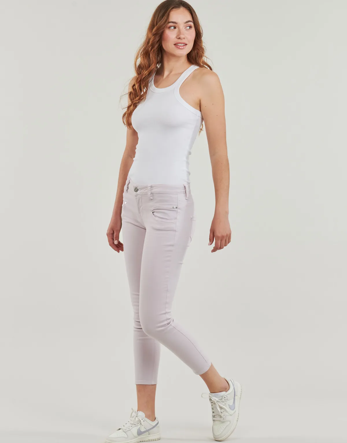 Jeans^Freeman T.Porter - ALEXA CROPPED MAGIC COLOR Lila
