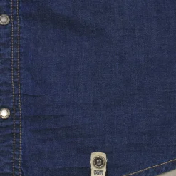 Chemises^Freeman T.Porter - CORWEND DENIM Bleu