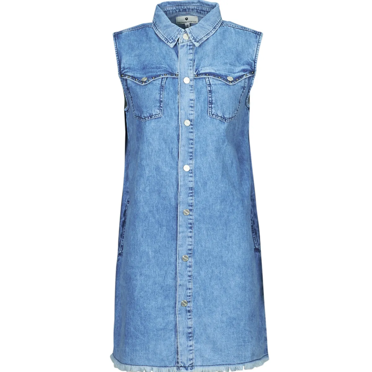 Robes^Freeman T.Porter - KARINA DENIM Bleu