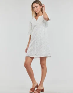 Robes^Freeman T.Porter - LOTISSE LACE Blanc