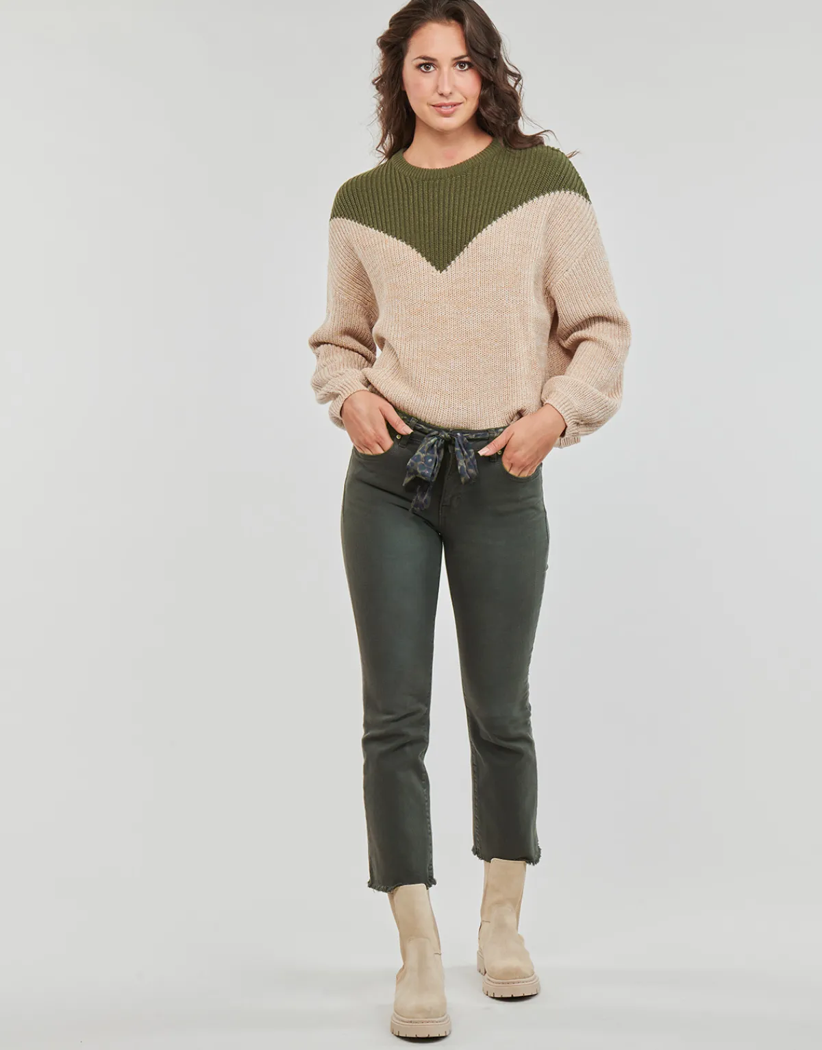 Jeans^Freeman T.Porter - NORMA CALIFORNIA Kaki