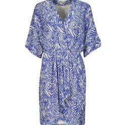 Robes^Freeman T.Porter - ROZA ZEBRURE Bleu