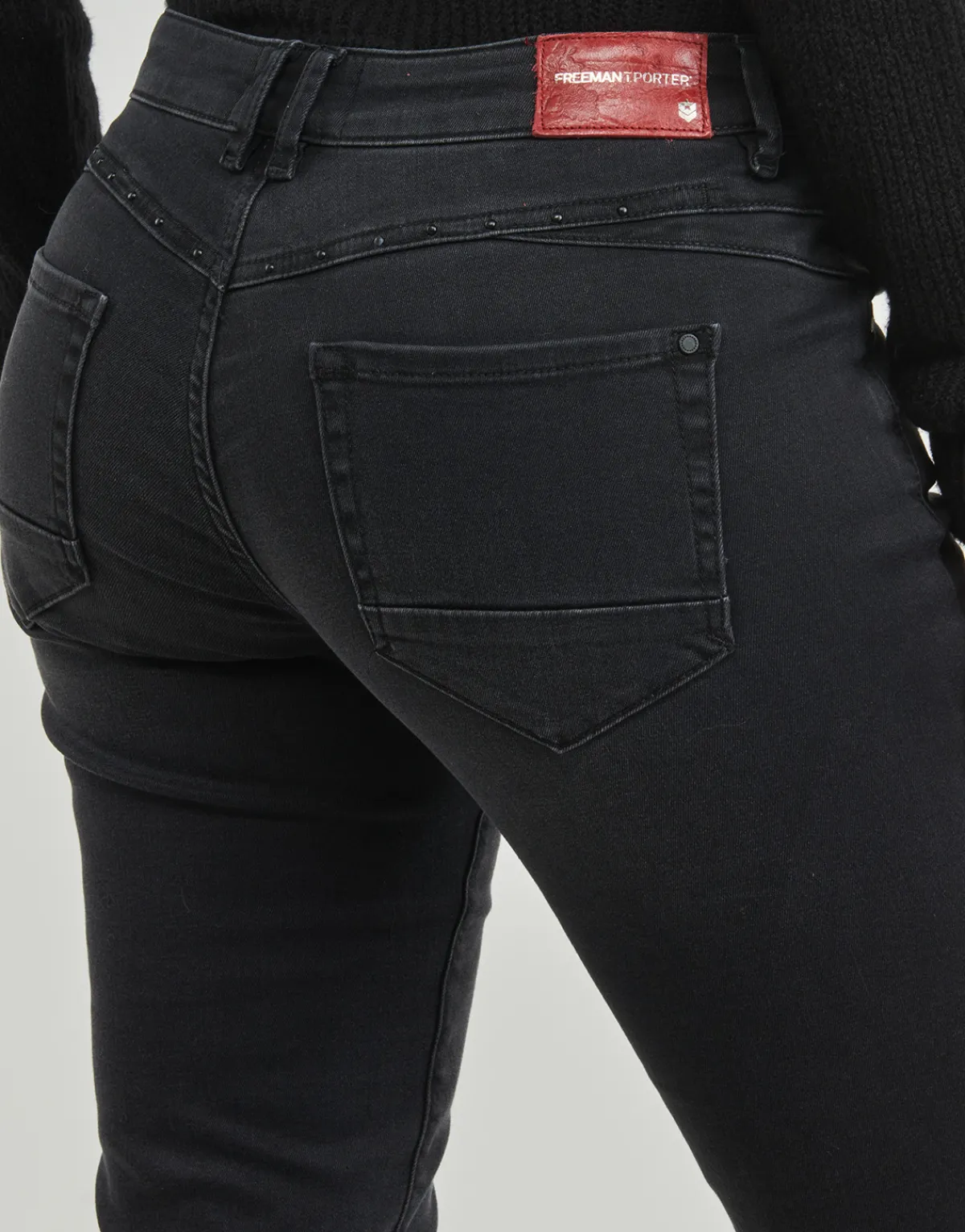 Jeans^Freeman T.Porter - SOPHY S-SDM Noir
