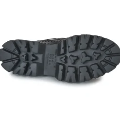 Mocassins & Chaussures Bateau^Fru.it - 8152-999-ANFIBIO-NERO-NIKEL Noir