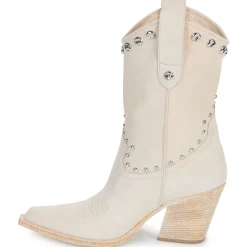 Bottines / Boots^Fru.it - 8570-944-CUOIO-GREZZO-VELOUR-AVORIO Beige
