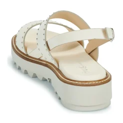 Sandales Et Nu-pieds^Fru.it - 8723-100-HELGA-TAUPE-WATER-GESSO Beige