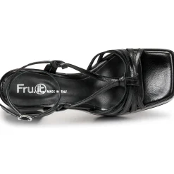 Sandales Et Nu-pieds^Fru.it - 7641-303-NERO-NERO Noir