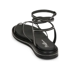Sandales Et Nu-pieds^Fru.it - 7430-100-NERO-NIKEL Noir
