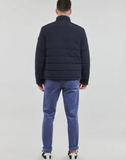 Vestes^Gant - CHANNEL QUILTED JACKET Marine