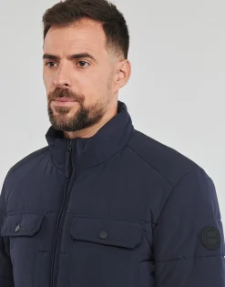Vestes^Gant - CHANNEL QUILTED JACKET Marine