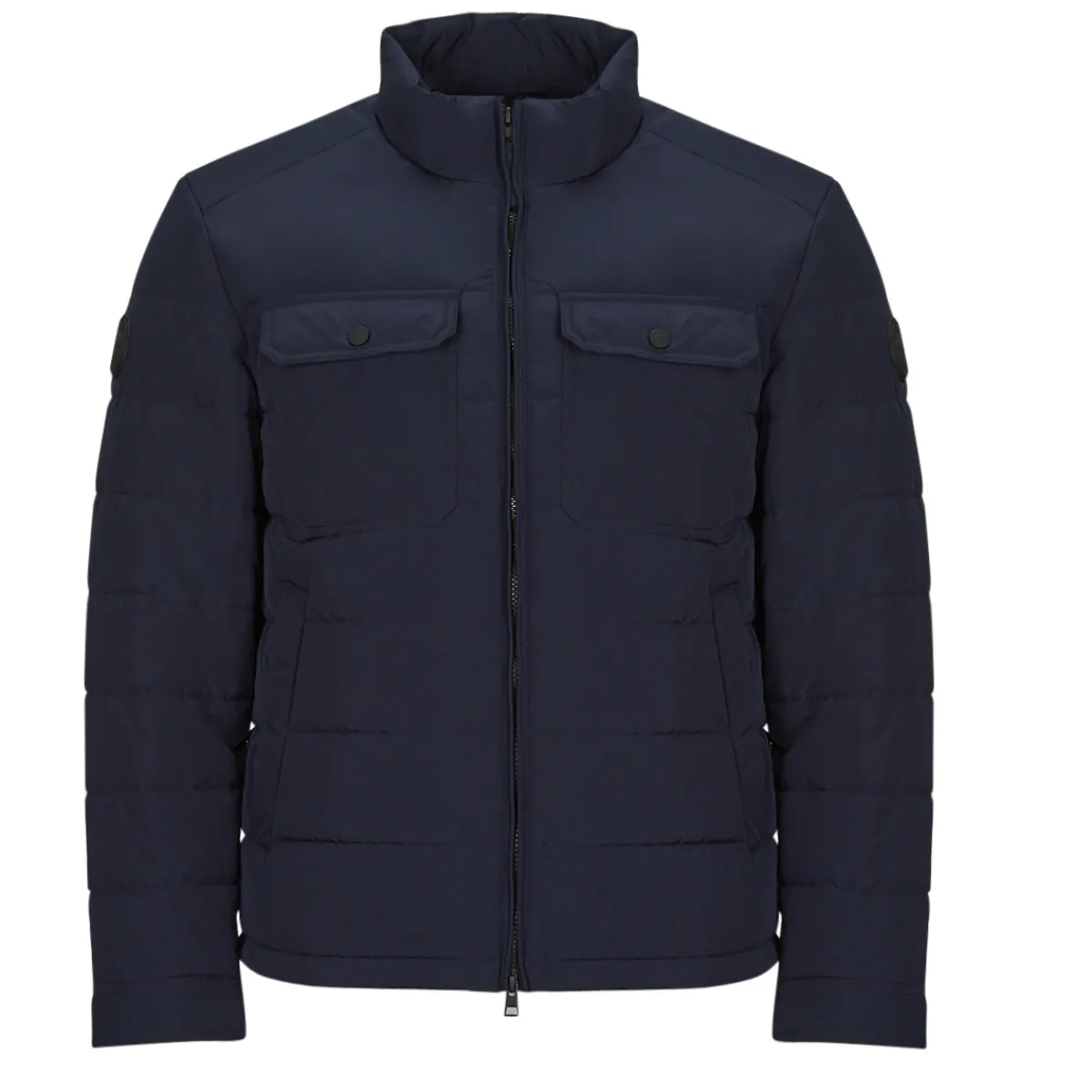 Vestes^Gant - CHANNEL QUILTED JACKET Marine