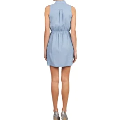 Robes^Gant - O. INDIGO JACQUARD Bleu