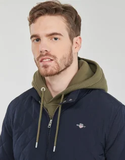 Vestes^Gant - QUILTED WINDCHEATER Marine