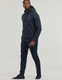 Sweats & Polaires^Gant - REG SHIELD HOODIE Marine