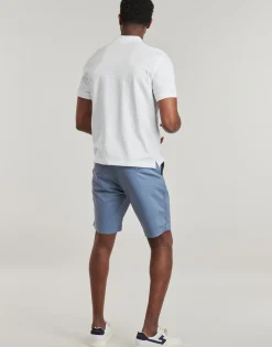 T-shirts & Polos^Gant - REG SHIELD SS PIQUE POLO Blanc