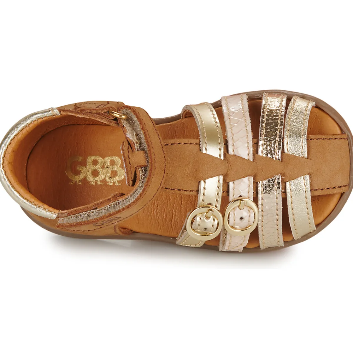 Sandales Et Nu-pieds^GBB - BABELLA Marron