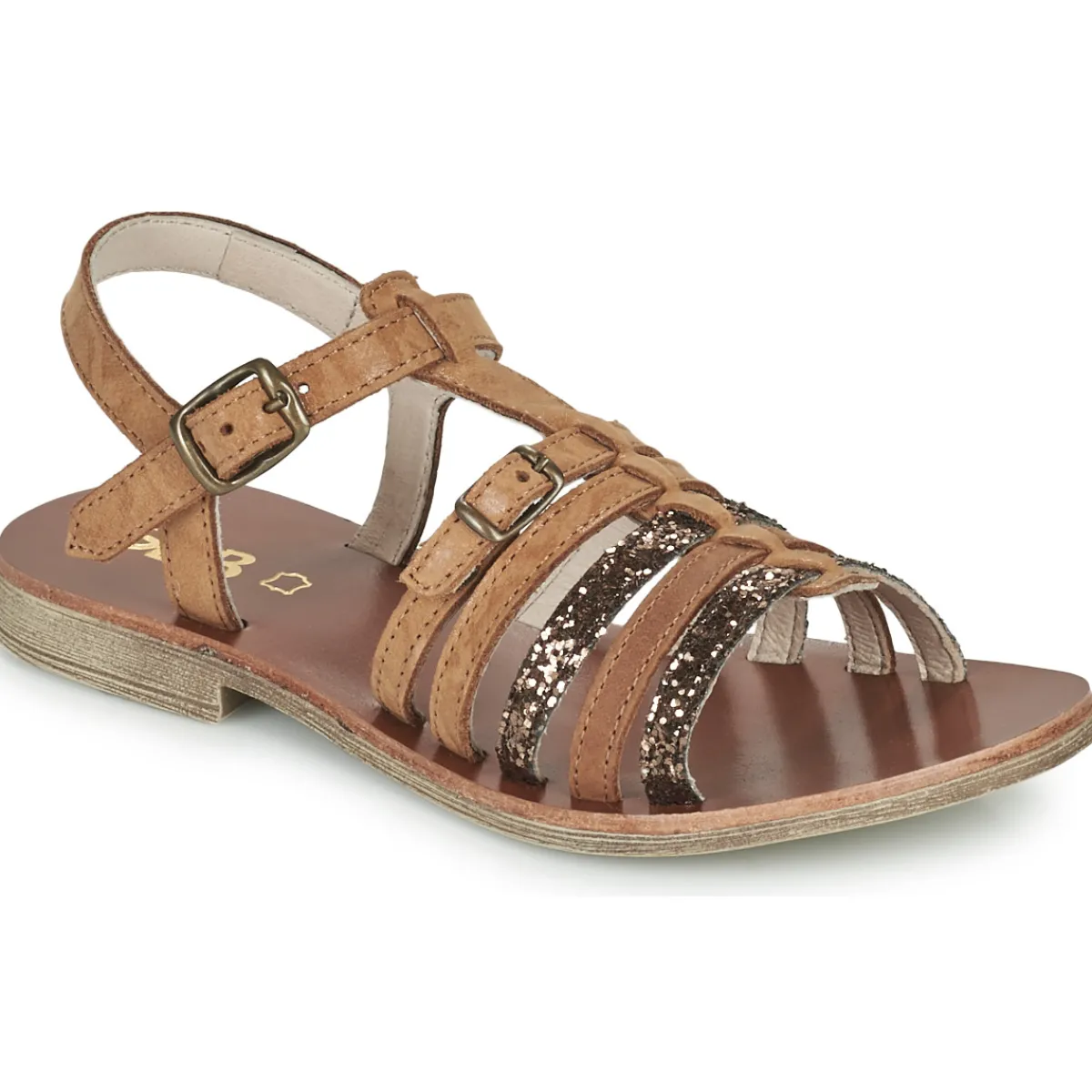 Sandales Et Nu-pieds^GBB - BANGKOK Marron