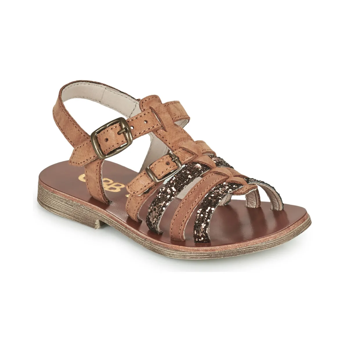 Sandales Et Nu-pieds^GBB - BANGKOK Marron