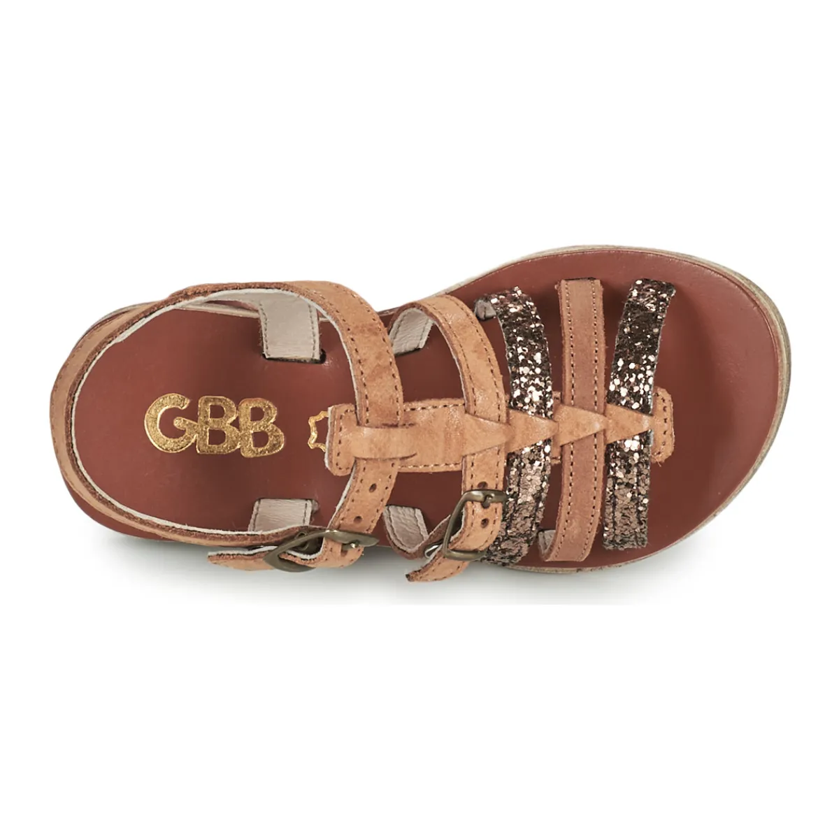 Sandales Et Nu-pieds^GBB - BANGKOK Marron