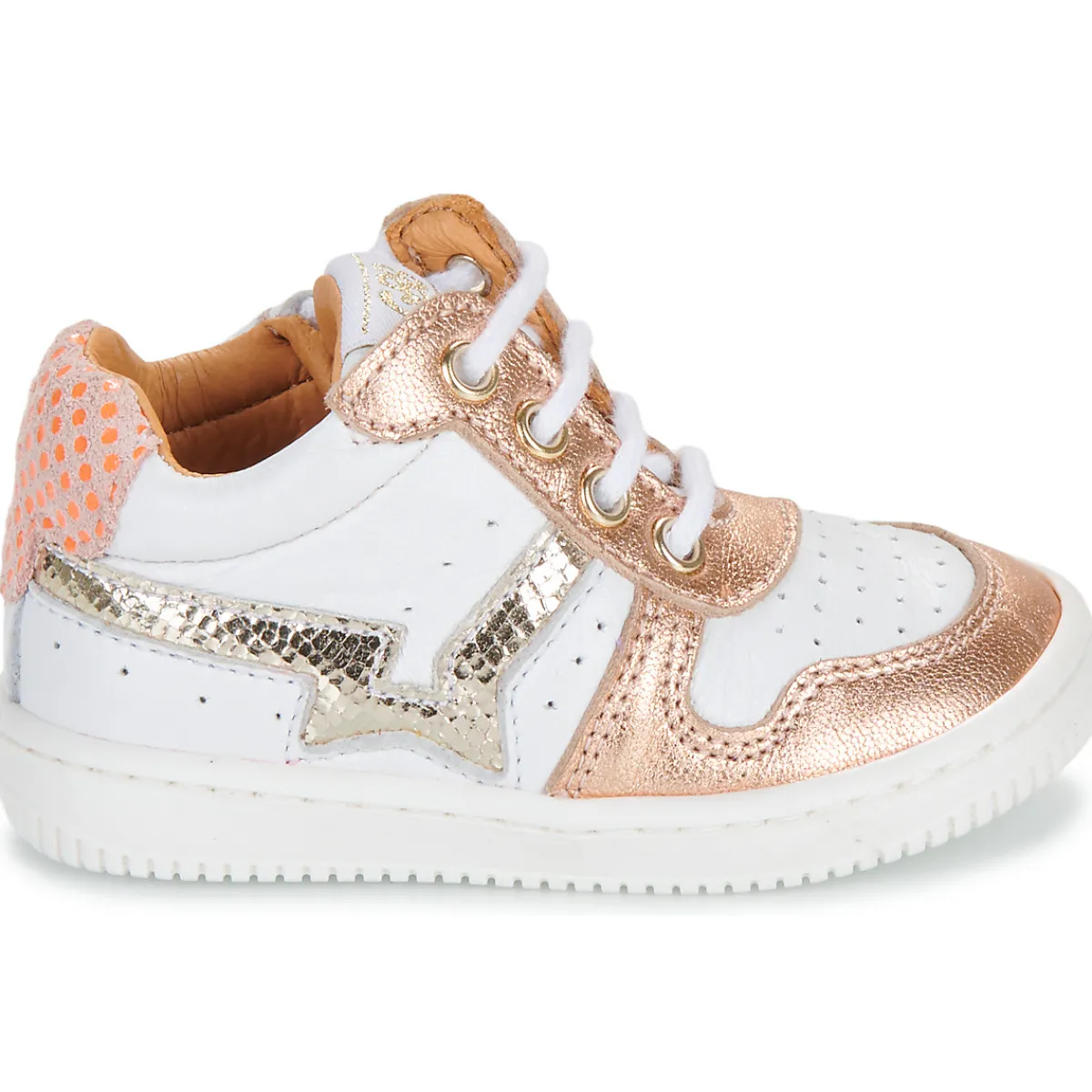 Baskets Mode^GBB - BOUBI FLEX Blanc