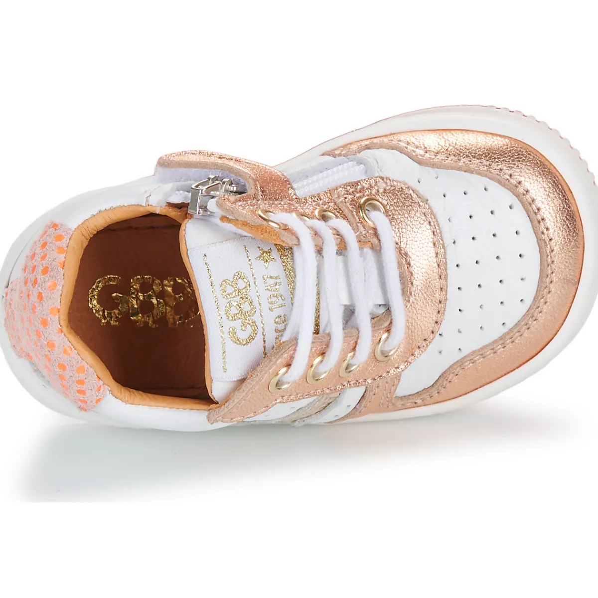 Baskets Mode^GBB - BOUBI FLEX Blanc