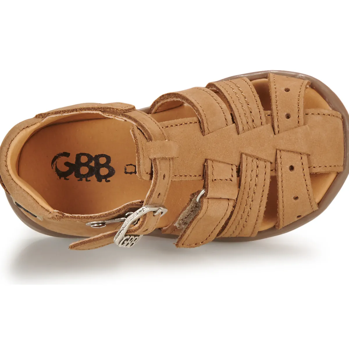 Sandales Et Nu-pieds^GBB - CARIGO Marron