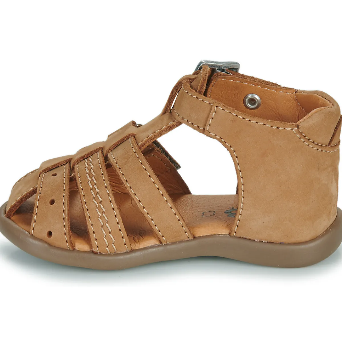 Sandales Et Nu-pieds^GBB - CARIGO Marron