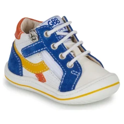 Baskets Mode^GBB - FLEXOO ZIPOU Blanc