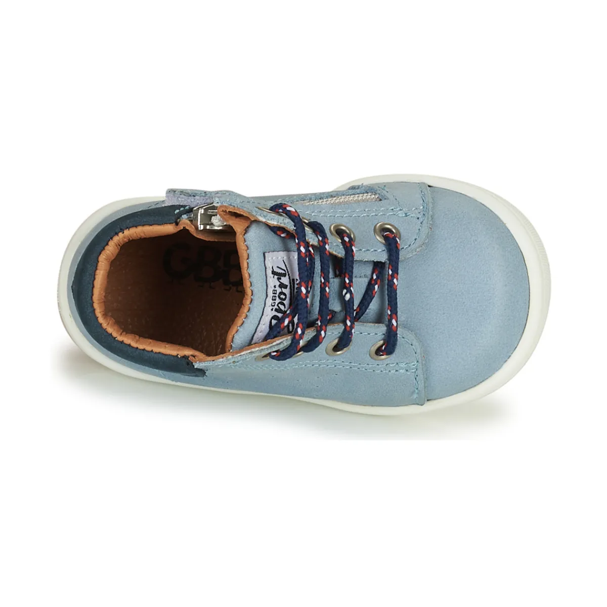 Baskets Mode^GBB - FOLLIO Bleu