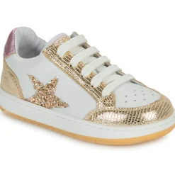Baskets Mode^GBB - HERMINE* blanc-doré