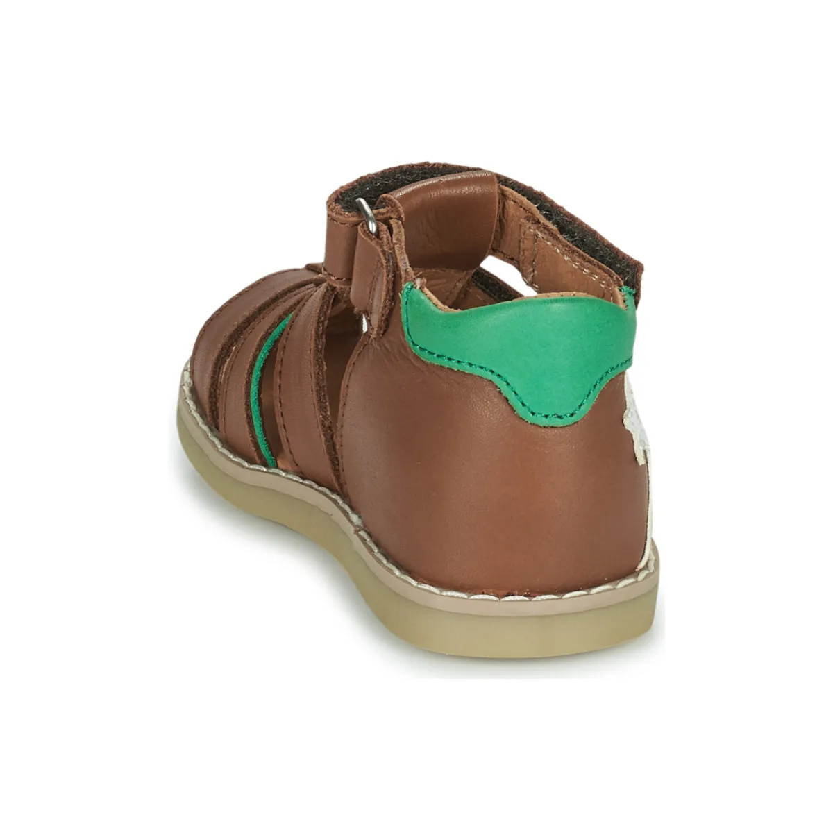 Sandales Et Nu-pieds^GBB - MARTINO Marron