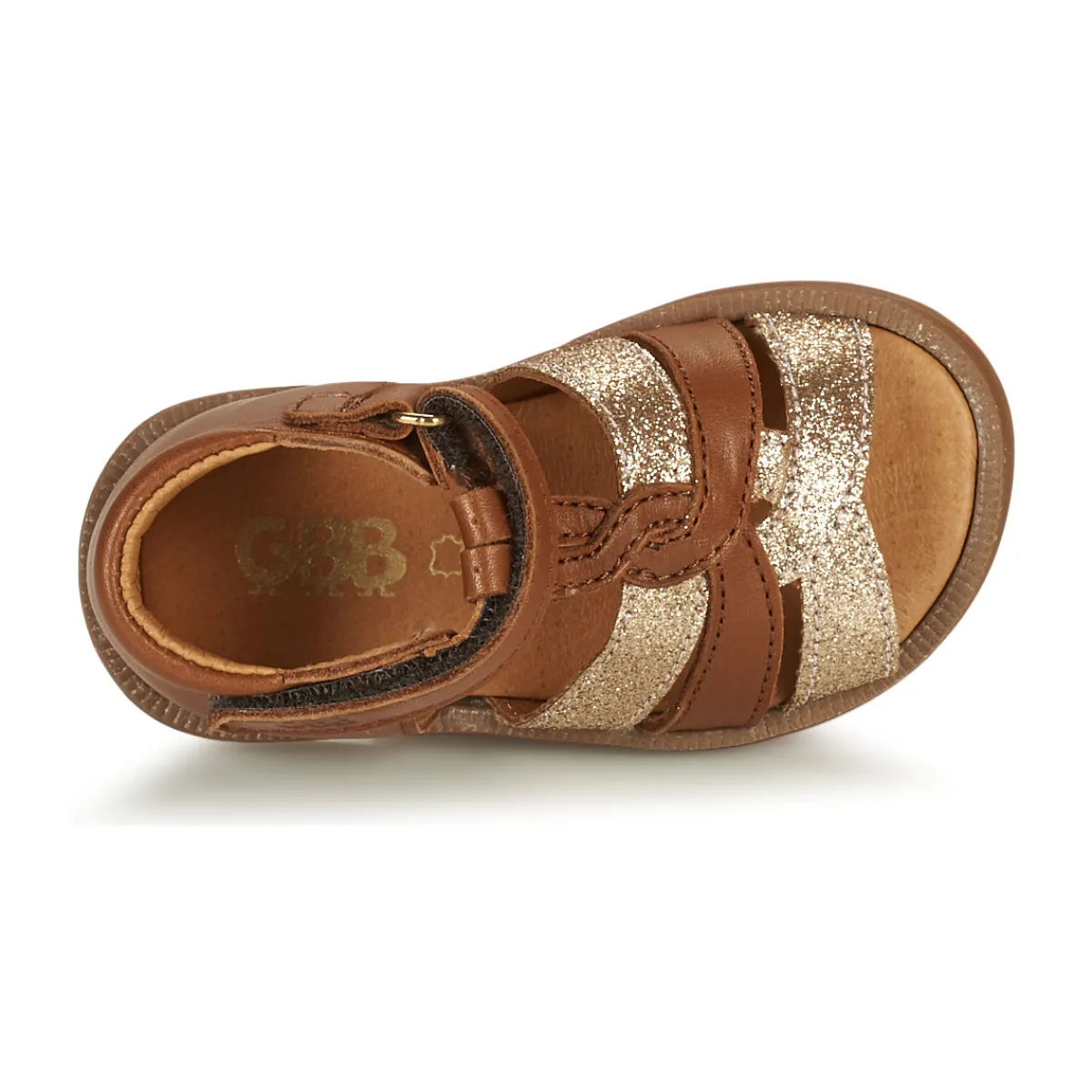 Sandales Et Nu-pieds^GBB - OLENA Marron