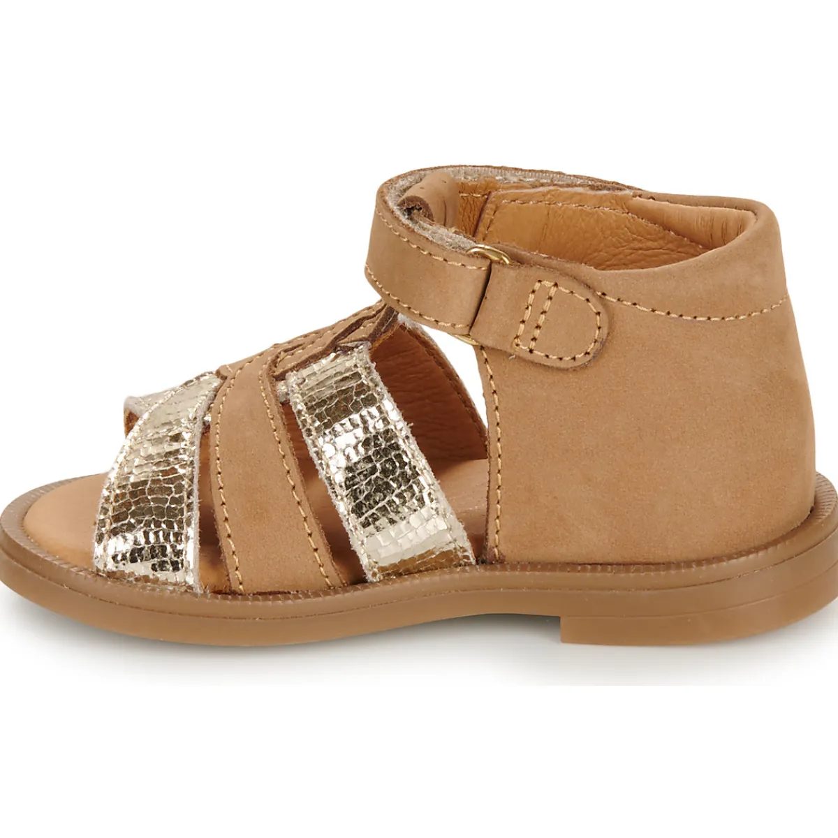 Sandales Et Nu-pieds^GBB - OLENA Marron