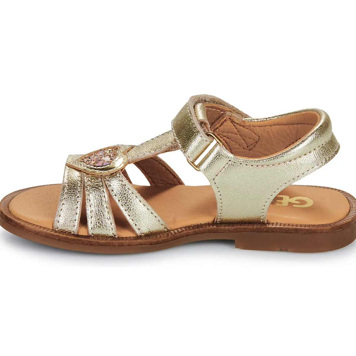 Sandales Et Nu-pieds^GBB - ZEALINE Doré