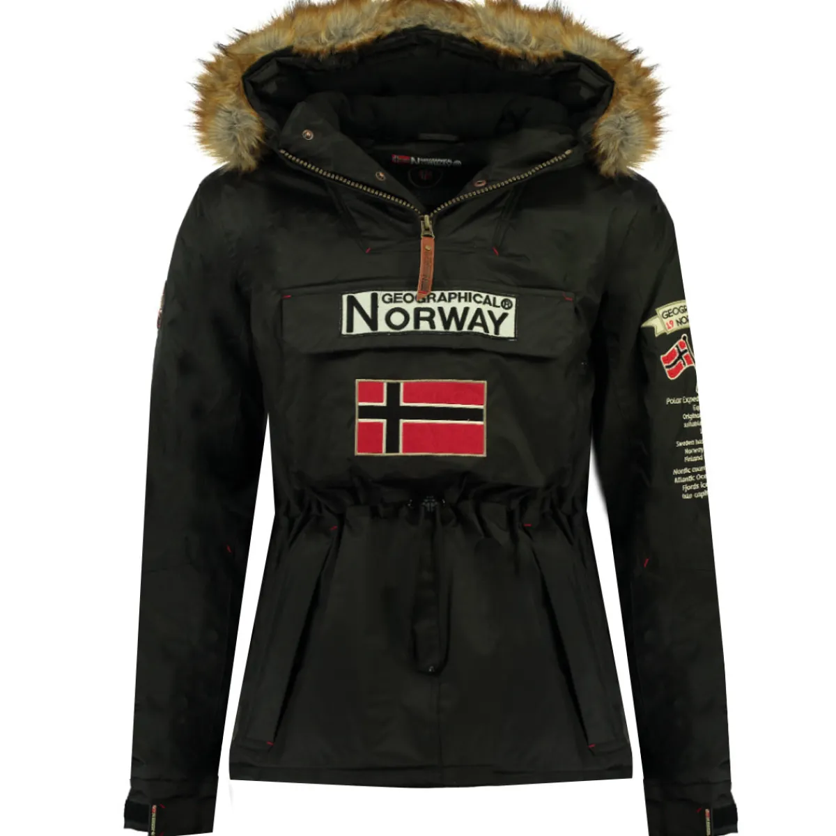 Manteaux^Geographical Norway - BARMAN BOY Noir