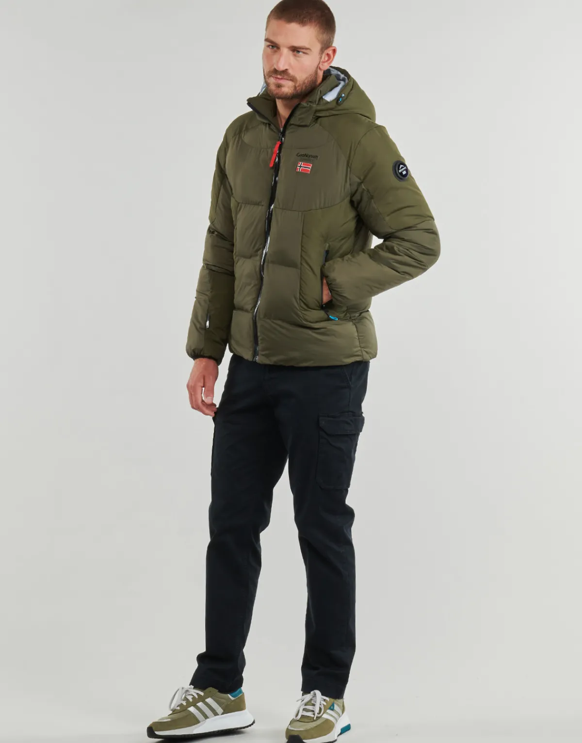 Manteaux^Geographical Norway - CASIDAN Kaki