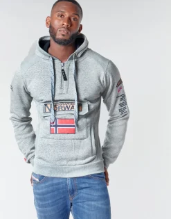 Sweats & Polaires^Geographical Norway - GYMCLASS Grismélangé