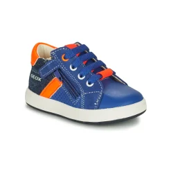 Baskets Mode^Geox - B BIGLIA B. B - NAPPA+DENIM SL
