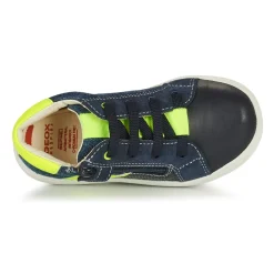 Baskets Mode^Geox - B BIGLIA B. B - NAPPA+DENIM SL Marine