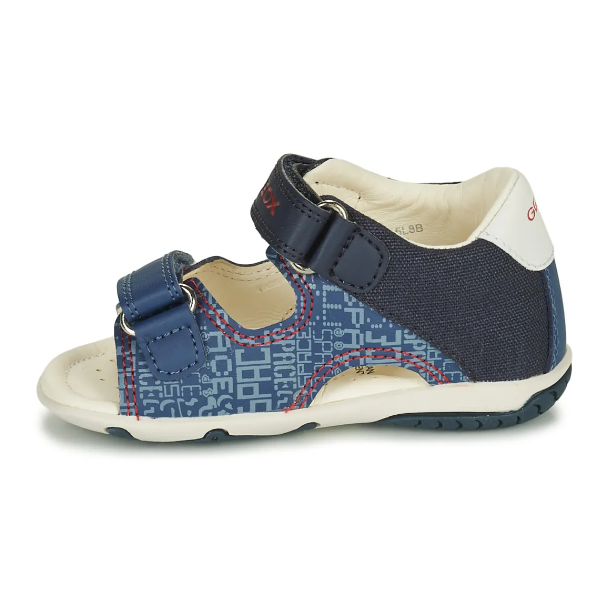 Baskets Mode^Geox - B S.ELBA B. B - GBK+TELA Marine
