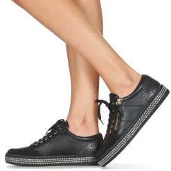 Baskets Mode^Geox - D LEELU' Noir
