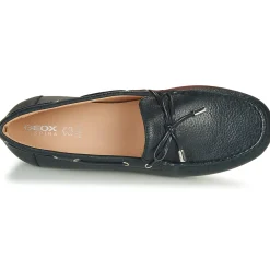 Mocassins & Chaussures Bateau^Geox - D LEELYAN Bleumarine