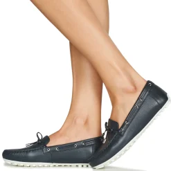 Mocassins & Chaussures Bateau^Geox - D LEELYAN Bleumarine