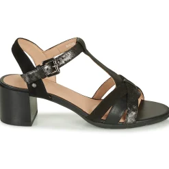Sandales Et Nu-pieds^Geox - D MARYKARMEN MID SAN Noir