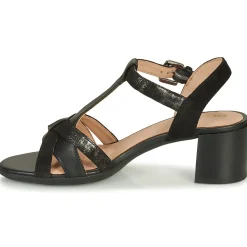 Sandales Et Nu-pieds^Geox - D MARYKARMEN MID SAN Noir