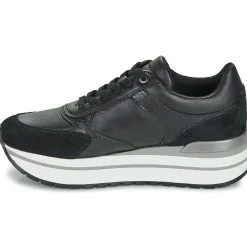 Baskets Mode^Geox - D NEW KENCY Noir