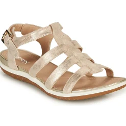 Sandales Et Nu-pieds^Geox - D SANDAL VEGA A Doré