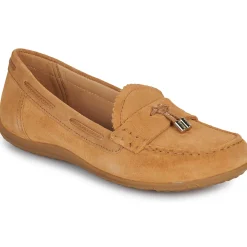 Mocassins & Chaussures Bateau^Geox - D VEGA MOC Marron