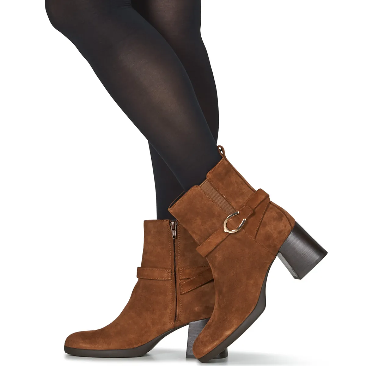 Bottines / Boots^Geox - D WALK PLEASURE 55 Marron