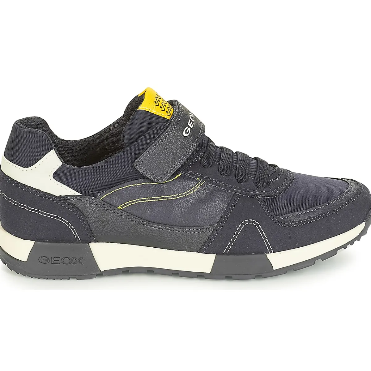 Baskets Mode^Geox - J ALFIER BOY Marine